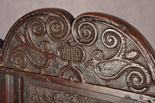 17TH CENTURY YORKSHIRE OAK WAINSCOT CHAIR - ADDITIONAL PHOTO 7