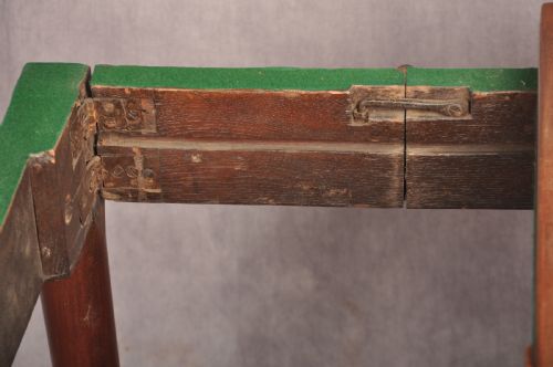 18TH CENTURY MAHOGANY CARD TABLE - ADDITIONAL PHOTO 9