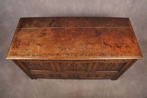 QUEEN ANNE OAK MULE KIST - ADDITIONAL PHOTO 2