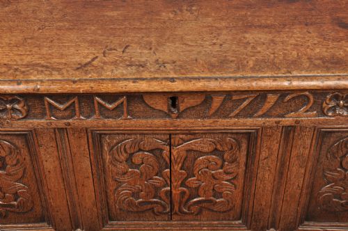 QUEEN ANNE OAK MULE KIST - ADDITIONAL PHOTO 9