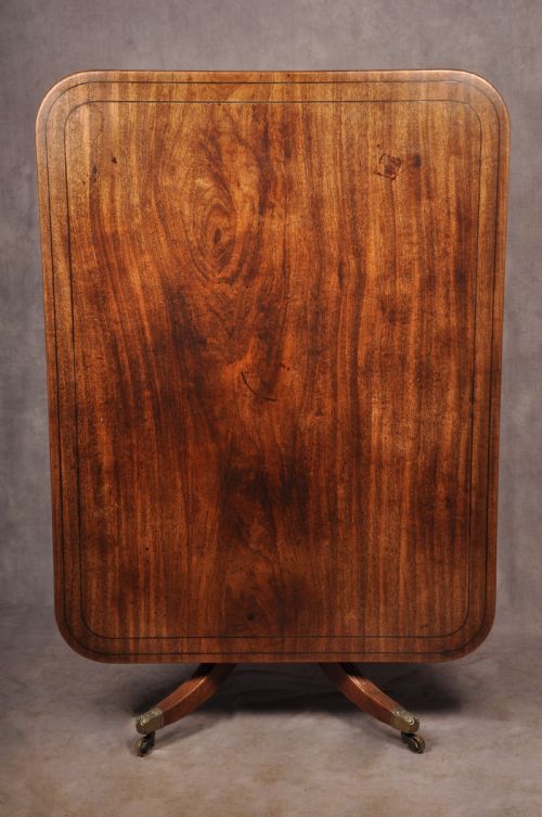 FINE REGENCY MAHOGANY BREAKFAST TABLE - ADDITIONAL PHOTO 1