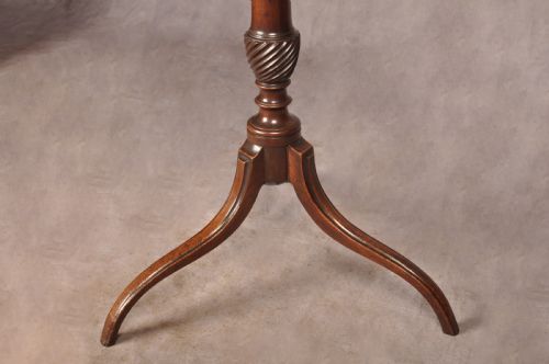 LATE 18TH CENTURY MAHOGANY TRIPOD TABLE - ADDITIONAL PHOTO 4