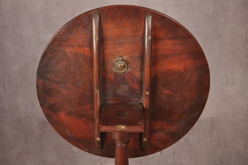 LATE 18TH CENTURY MAHOGANY TRIPOD TABLE - ADDITIONAL PHOTO 6