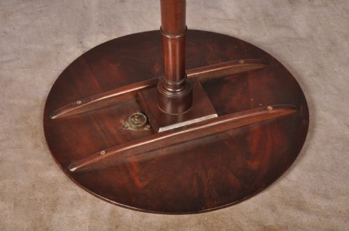 LATE 18TH CENTURY MAHOGANY TRIPOD TABLE - ADDITIONAL PHOTO 8