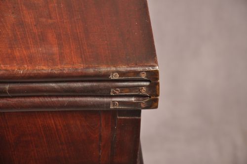RARE 18TH CENTURY MAHOGANY TRIPLE TOP CARD TABLE - ADDITIONAL PHOTO 13