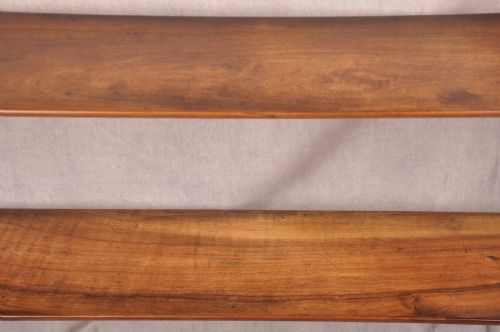 18TH CENTURY PADOUK WOOD CHIPPENDALE HANGING SHELVES - ADDITIONAL PHOTO 9