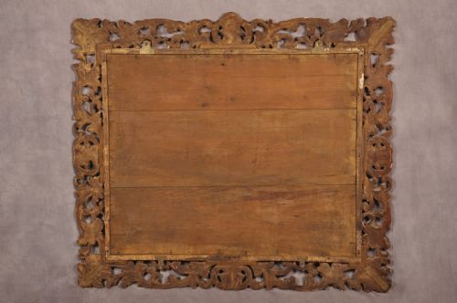 LARGE LATE 18TH CENTURY FLORENTINE MIRROR - ADDITIONAL PHOTO 7