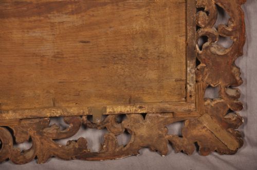 LARGE LATE 18TH CENTURY FLORENTINE MIRROR - ADDITIONAL PHOTO 10