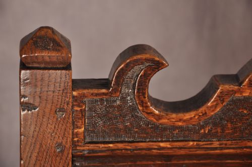 PAIR OF 17TH CENTURY LANCASHIRE CHAIRS - ADDITIONAL PHOTO 4