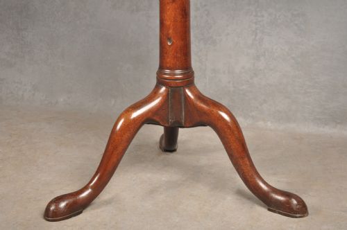 MID 18TH CENTURY MAHOGANY TRIPOD TABLE - ADDITIONAL PHOTO 3