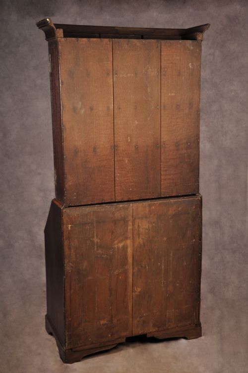 EARLY 18TH CENTURY OAK BUREAU BOOKCASE - ADDITIONAL PHOTO 25