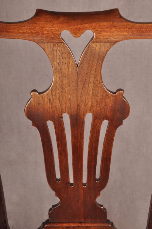 GEORGE II WALNUT ARMCHAIR - ADDITIONAL PHOTO 7