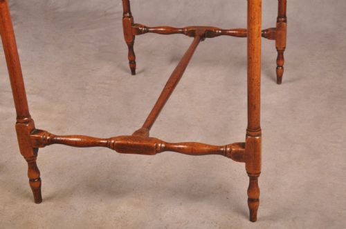 FINE 18TH CENTURY MAHOGANY SPIDER TABLE - ADDITIONAL PHOTO 10