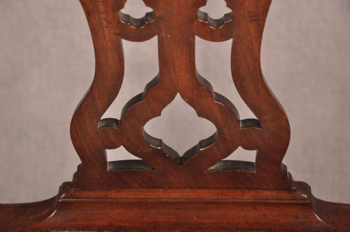 18TH CENTURY MAHOGANY CHIPPENDALE ARMCHAIR - ADDITIONAL PHOTO 10