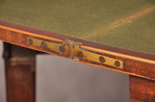 FINE 18TH CENTURY PARQUETRY CARD TABLE - ADDITIONAL PHOTO 17