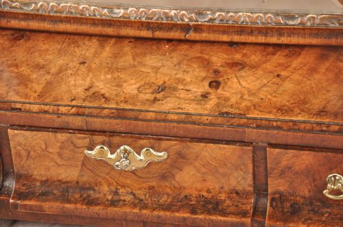 18TH CENTURY WALNUT TOILET MIRROR - ADDITIONAL PHOTO 6