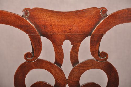 FINE 18TH CENTURY IRISH MAHOGANY ARMCHAIR - ADDITIONAL PHOTO 7