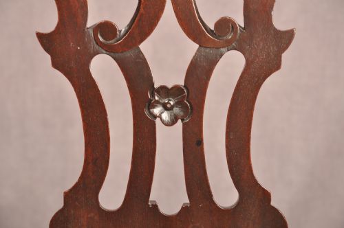 FINE 18TH CENTURY IRISH MAHOGANY ARMCHAIR - ADDITIONAL PHOTO 9