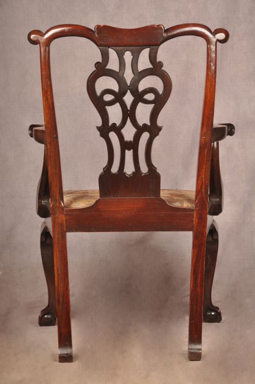 FINE 18TH CENTURY IRISH MAHOGANY ARMCHAIR - ADDITIONAL PHOTO 14