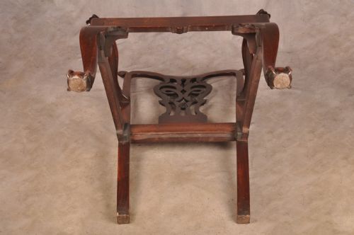 FINE 18TH CENTURY IRISH MAHOGANY ARMCHAIR - ADDITIONAL PHOTO 19