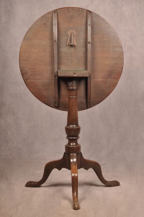 MID 18TH CENTURY OAK TRIPOD TABLE - ADDITIONAL PHOTO 7