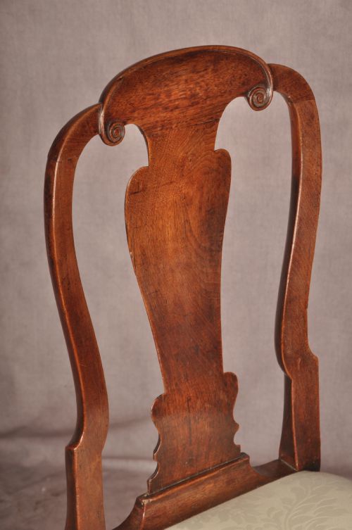 FINE GEORGE I WALNUT SIDE CHAIR - ADDITIONAL PHOTO 3