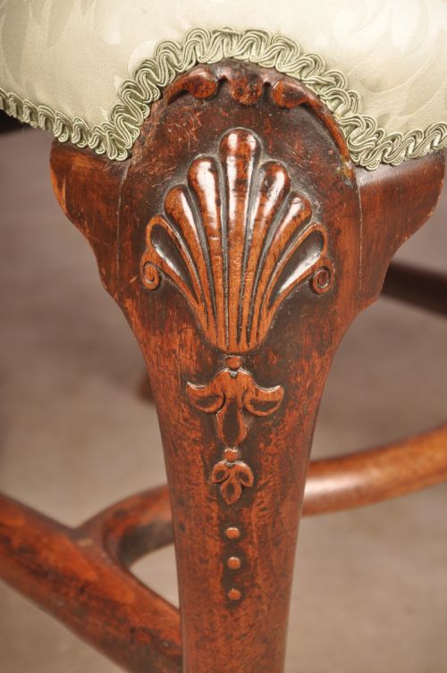 FINE GEORGE I WALNUT SIDE CHAIR - ADDITIONAL PHOTO 6