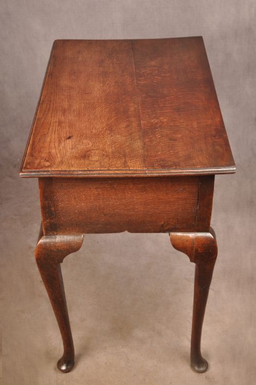MID 18TH CENTURY OAK LOWBOY SIDE TABLE - ADDITIONAL PHOTO 2