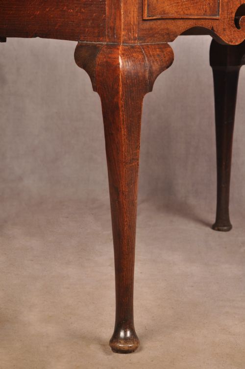 MID 18TH CENTURY OAK LOWBOY SIDE TABLE - ADDITIONAL PHOTO 8