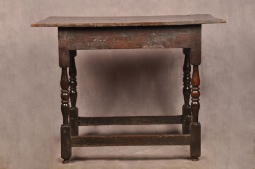 A 17TH CENTURY OAK SIDE TABLE - ADDITIONAL PHOTO 10
