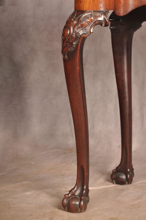 EXCEPTIONAL GEORGE II MAHOGANY CARD TABLE - ADDITIONAL PHOTO 3