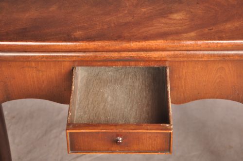EXCEPTIONAL GEORGE II MAHOGANY CARD TABLE - ADDITIONAL PHOTO 9
