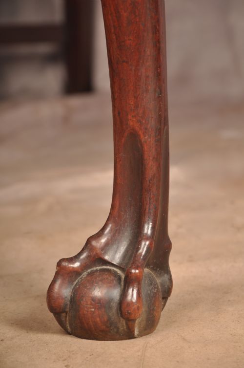 EXCEPTIONAL GEORGE II MAHOGANY CARD TABLE - ADDITIONAL PHOTO 16