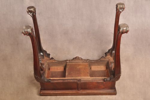 EXCEPTIONAL GEORGE II MAHOGANY CARD TABLE - ADDITIONAL PHOTO 17