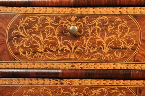 IMPORTANT 17TH CENTURY ARABESQUESEAWEED MARQUETRY ESCRITOIRE ON STAND - ADDITIONAL PHOTO 14