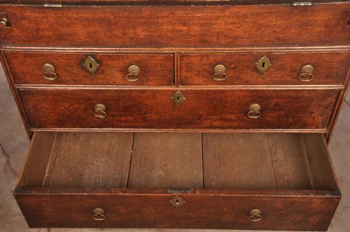 QUEEN ANNE OAK BUREAU - ADDITIONAL PHOTO 10