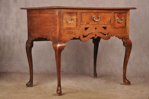 FINE MID 18TH CENTURY OAK LOWBOY SIDE TABLE - ADDITIONAL PHOTO 10