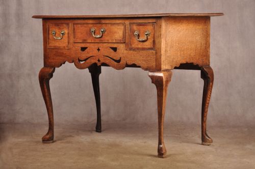 FINE MID 18TH CENTURY OAK LOWBOY SIDE TABLE - ADDITIONAL PHOTO 11