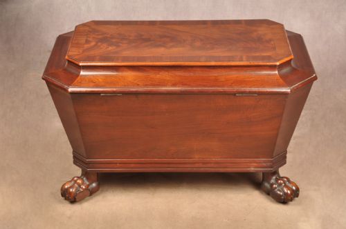 FINE REGENCY MAHOGANY WINE COOLER - ADDITIONAL PHOTO 17