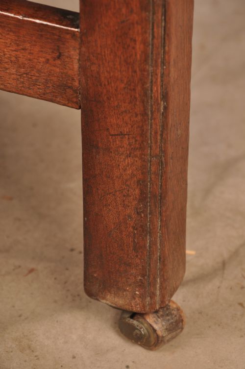 FINE 18TH CENTURY MAHOGANY GAINSBOROUGH LIBRARY ARMCHAIR - ADDITIONAL PHOTO 10