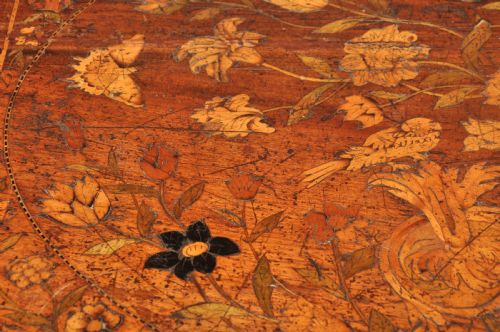 A MAGNIFICENT 17TH CENTURY DUTCH MARQUETRY CENTRE TABLE - ADDITIONAL PHOTO 8