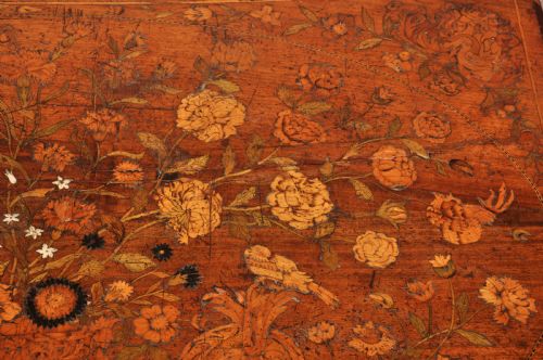 A MAGNIFICENT 17TH CENTURY DUTCH MARQUETRY CENTRE TABLE - ADDITIONAL PHOTO 11