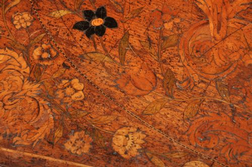 A MAGNIFICENT 17TH CENTURY DUTCH MARQUETRY CENTRE TABLE - ADDITIONAL PHOTO 12
