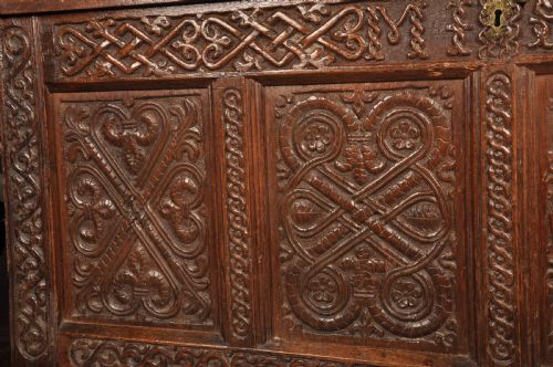 DATED 17TH CENTURY LAKELAND COFFER - ADDITIONAL PHOTO 4