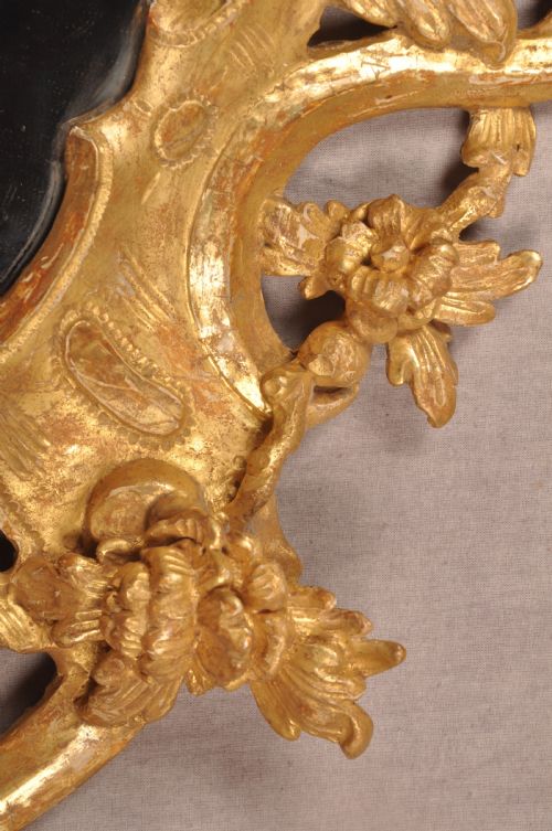 18TH CENTURY CHIPPENDALE ROCOCO GILTWOOD MIRROR - ADDITIONAL PHOTO 3