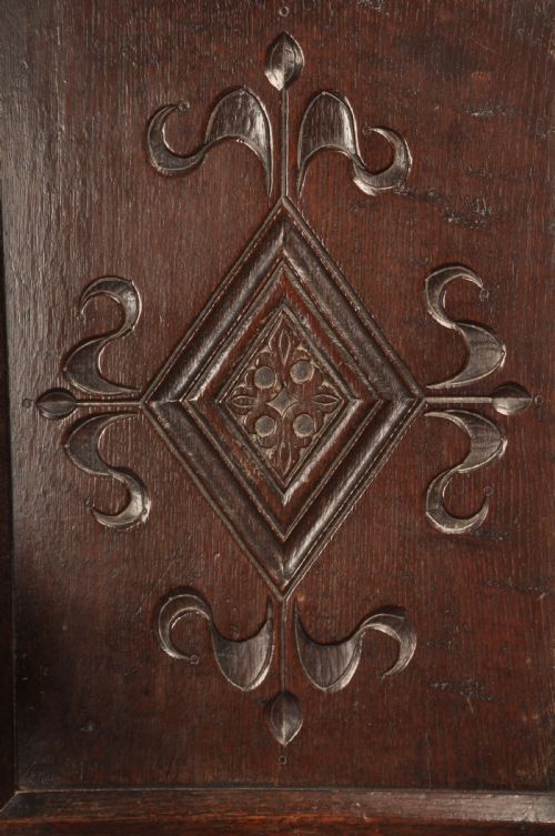 17TH CENTURY YORKSHIRE OAK WAINSCOT CHAIR - ADDITIONAL PHOTO 6