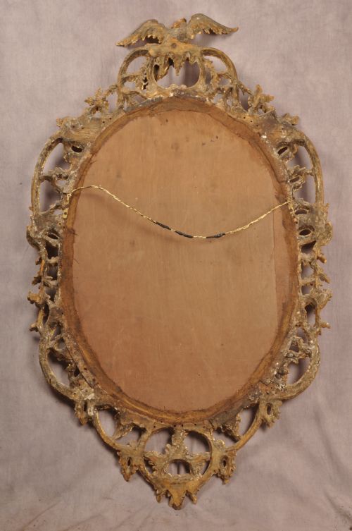 18TH CENTURY CHIPPENDALE ROCOCO GILTWOOD MIRROR - ADDITIONAL PHOTO 1