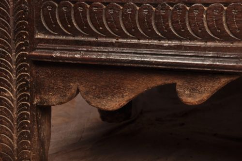 17TH CENTURY OAK LANCASHIRE COFFER - ADDITIONAL PHOTO 6