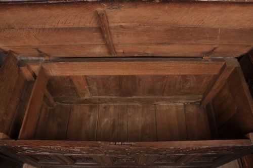 17TH CENTURY OAK LANCASHIRE COFFER - ADDITIONAL PHOTO 10