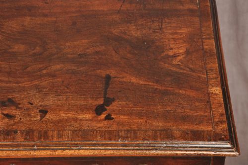 SMALL 18TH CENTURY MAHOGANY CHEST OF DRAWERS - ADDITIONAL PHOTO 14